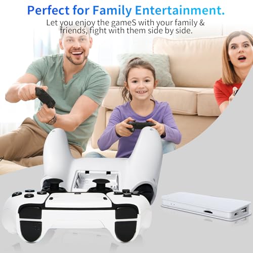Retro Game Console with 20000+ Classic Games, 64GB, 4K, HDMI Output, Dual 2.4G Wireless Controllers P155