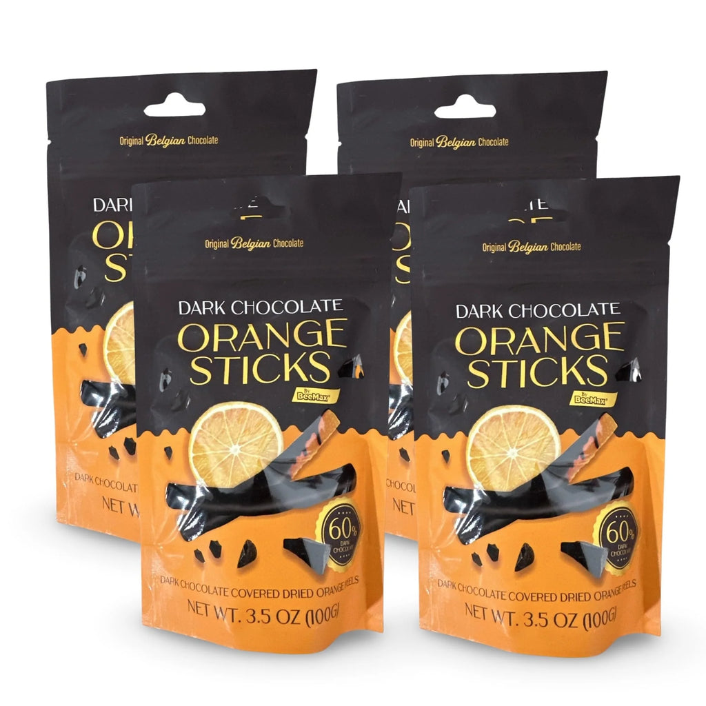 3.5 Ounce Dark Chocolate Orange Sticks Pack of 4 X9323