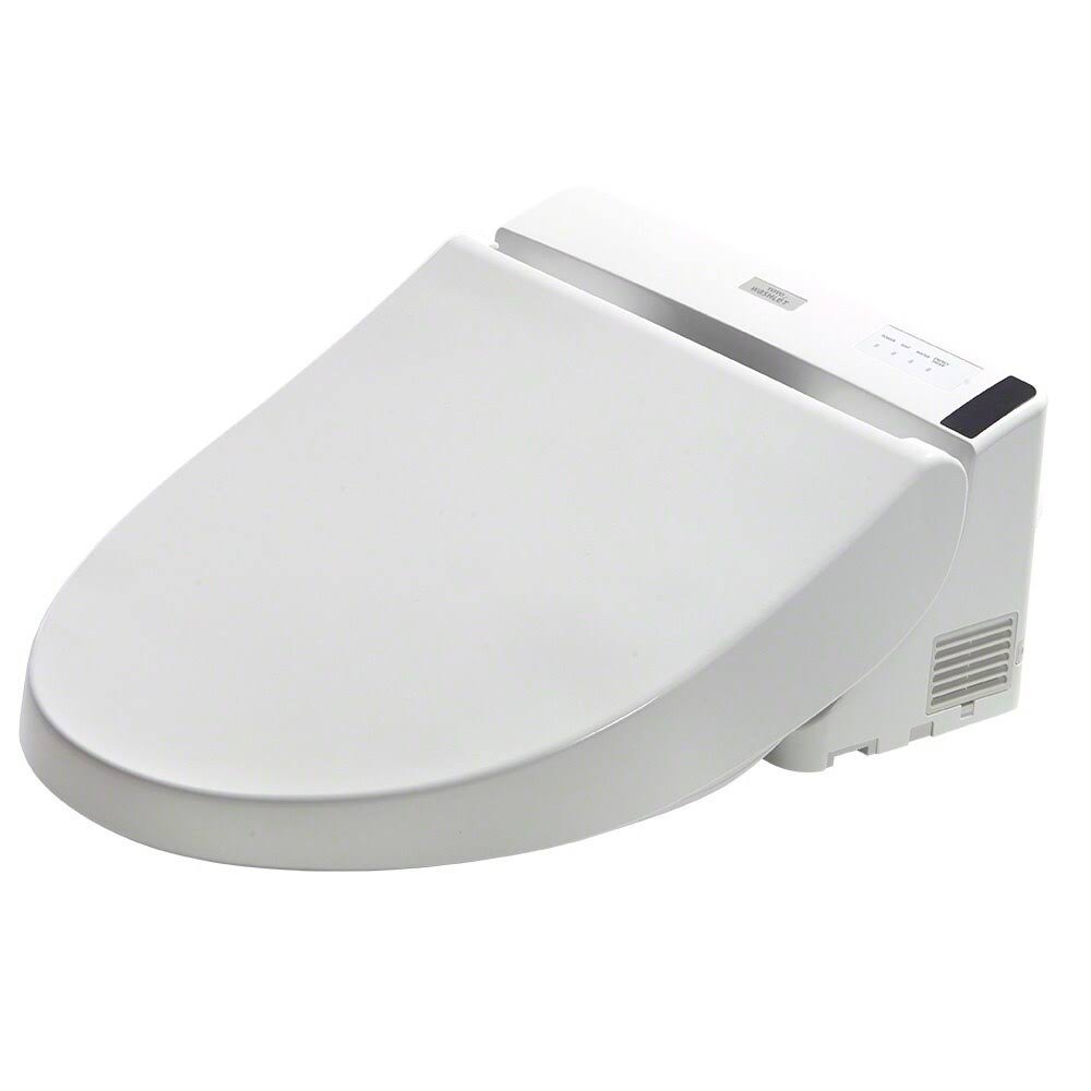 Cotton White Elongated Bidet Toilet Seat S3234