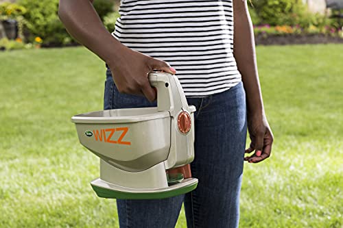 Handheld Spreader Holds up to 2,500 sq. ft., Brown I9050