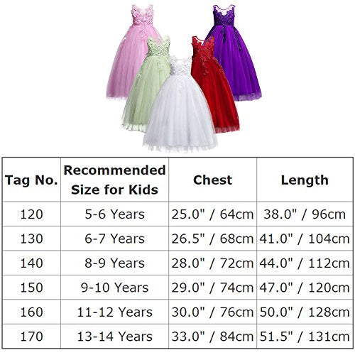 Big Girls Tulle Dresses Floor Length Ball Gown A6282