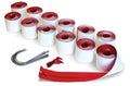 12-Pack Heavy-Duty Zipper for Dust Barriers F43892