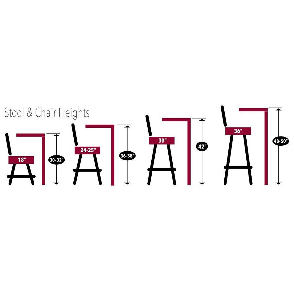 Black Wrinkle Stationary Bar Stool R46075