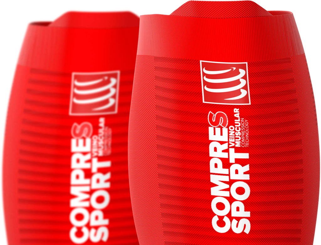 Red Compression Calf Guards C2470