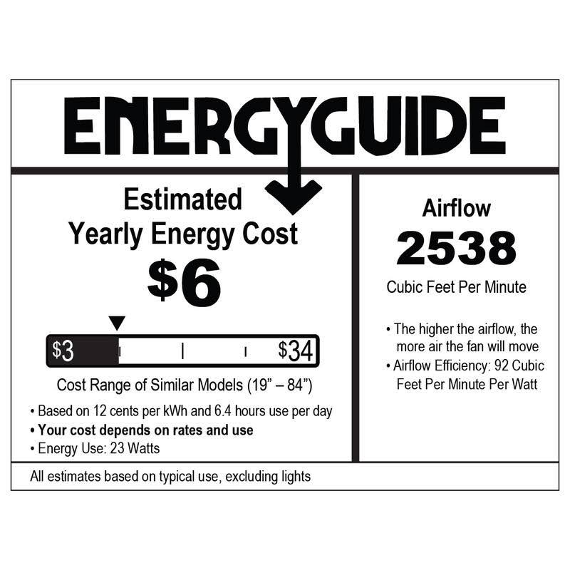 Cirrus Flush 50x22 Ceiling Fan H674