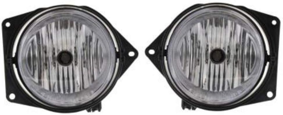 Pair Fog Light With Bulbs Included Z6238