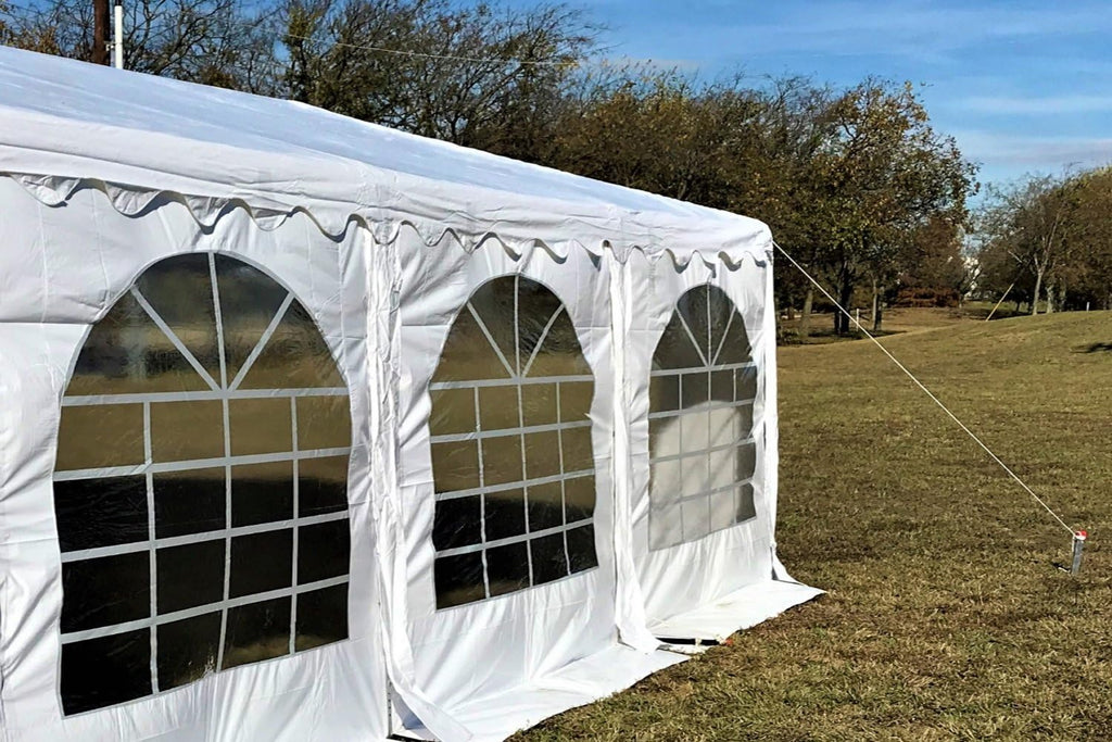 20'x20' White PVC Party Tent S1133