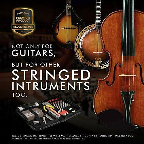 Guitar Repair and Maintenance Accessories Kit Set of Tools S110553