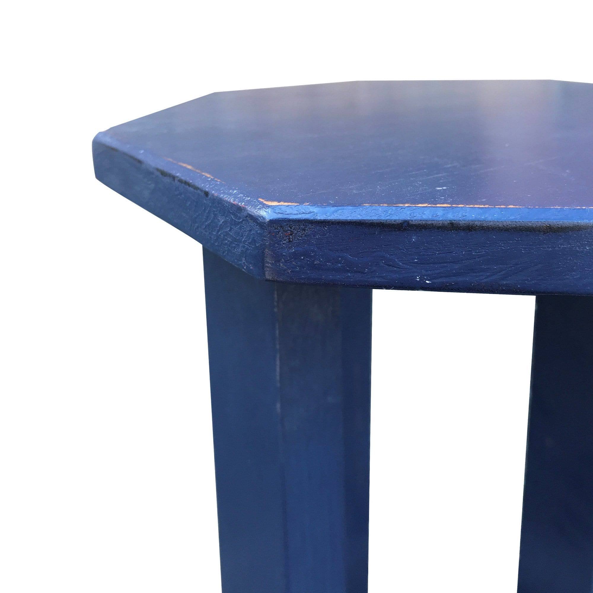 Saltydog Blue Cottage Octagon Side Table R55186