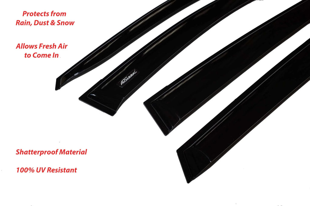 Window Visor Vent Shade Sun Rain Guard B868