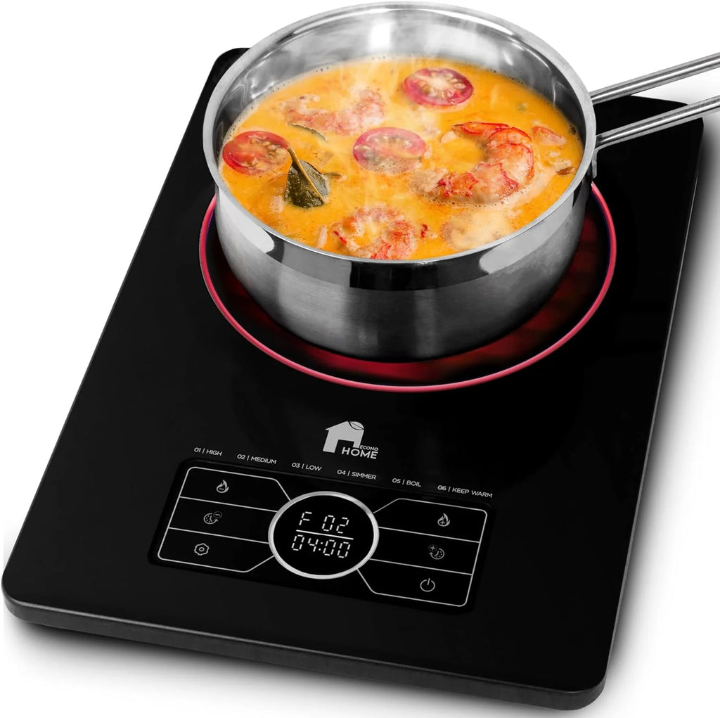 Portable Electric Cooktop Stainless Steel Microcrystalline Glass P816