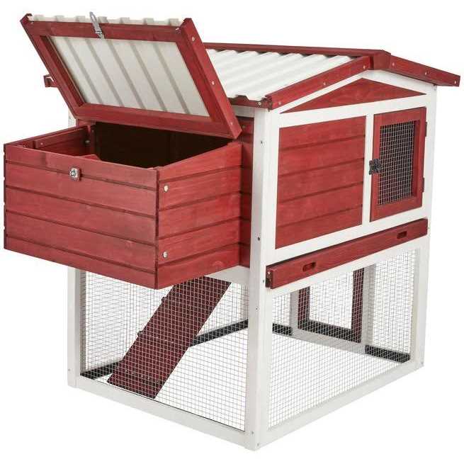 Wooden Outdoor Chicken Coop L35326