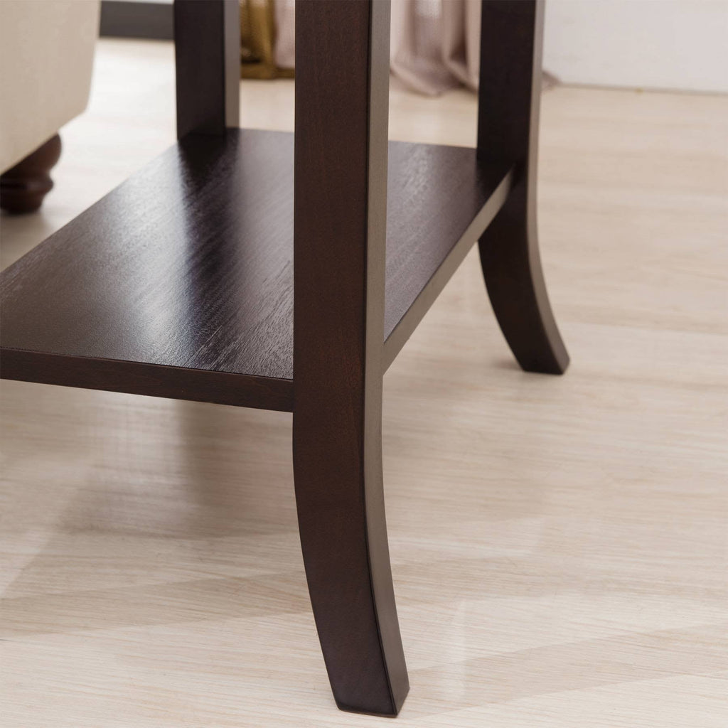 Cherry Tray Edge Chairside Table C375645