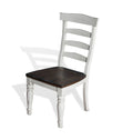 Ladderback Chair, Wood Seat P42027