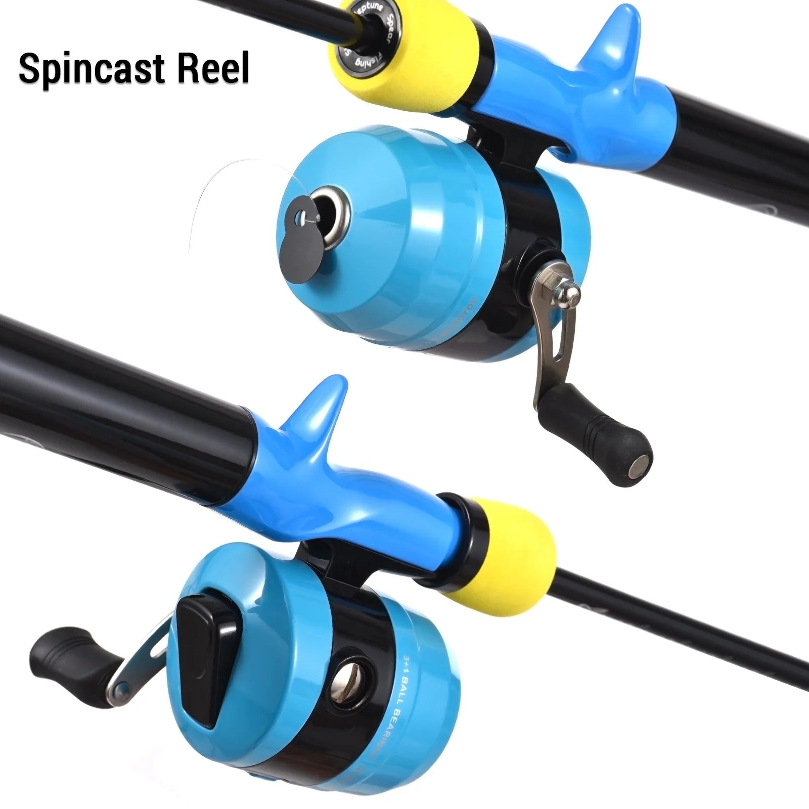 Kids Fishing Combo Spinning Rod and Reel Set with Tackle Box P90351