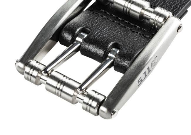 Black Leather Belt B7010