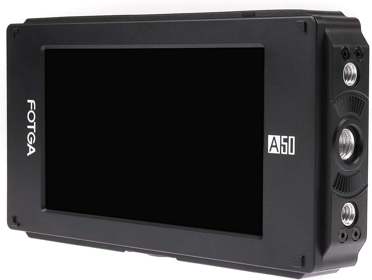 5 Inch Full HD 1920x1080 Touch Screen On-Camera Field Monitor with HDMI 4K Input/Output and Dual NP-F Battery Mount M3074