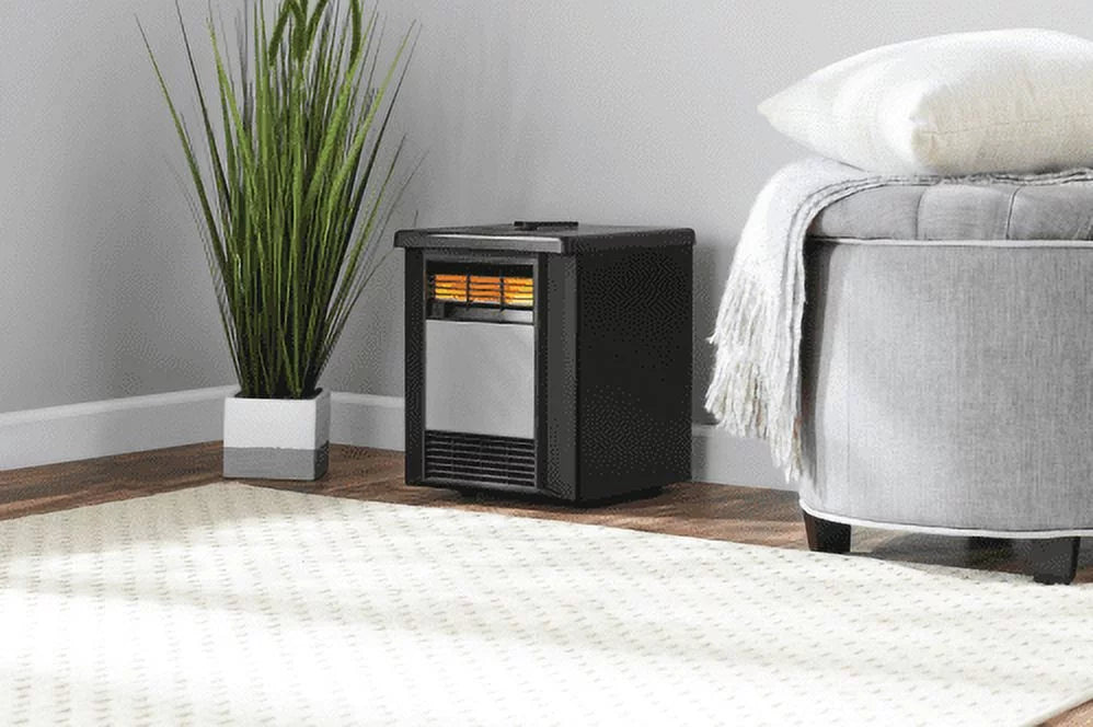 Black 1500W Infrared Quartz Heater U510