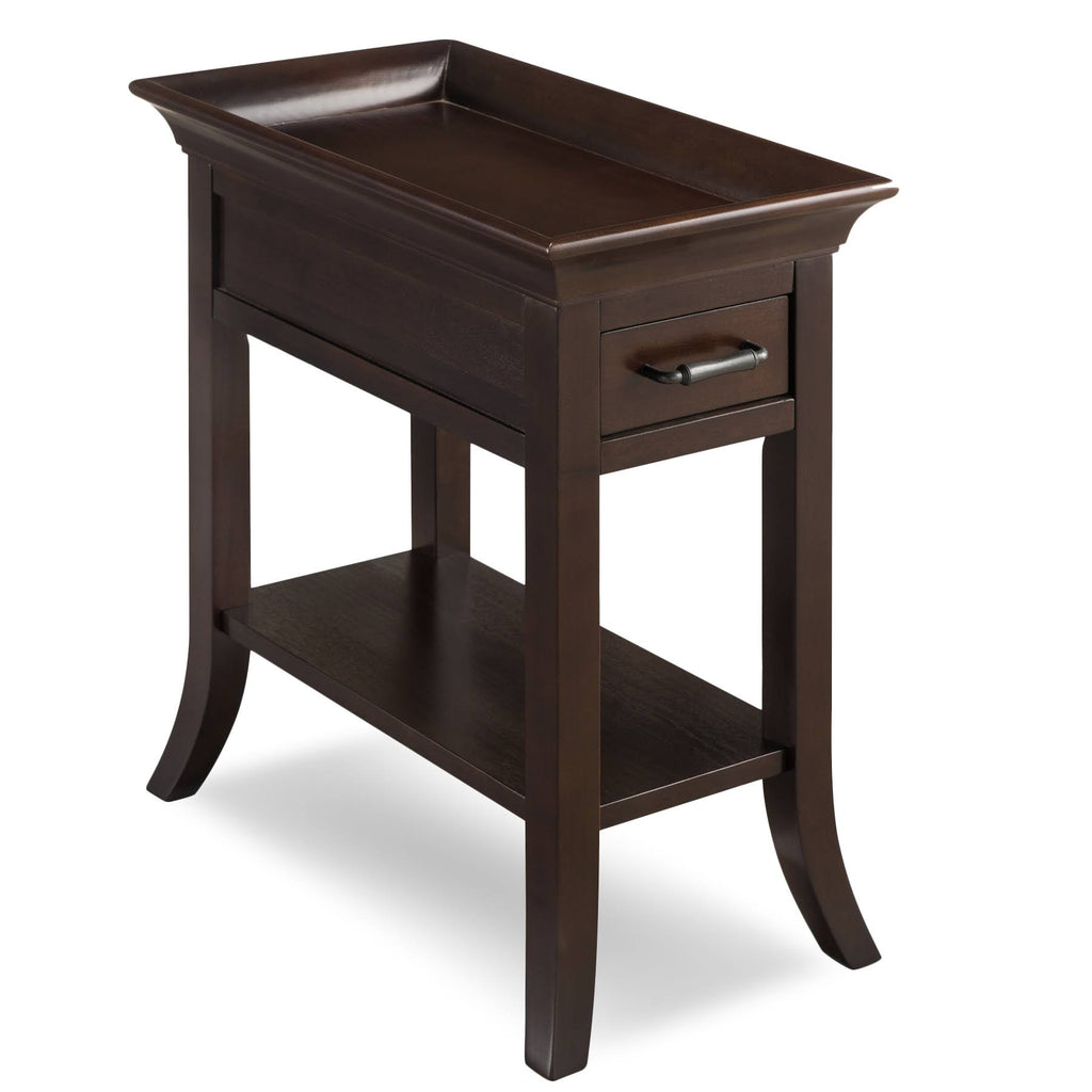 Cherry Tray Edge Chairside Table C375645