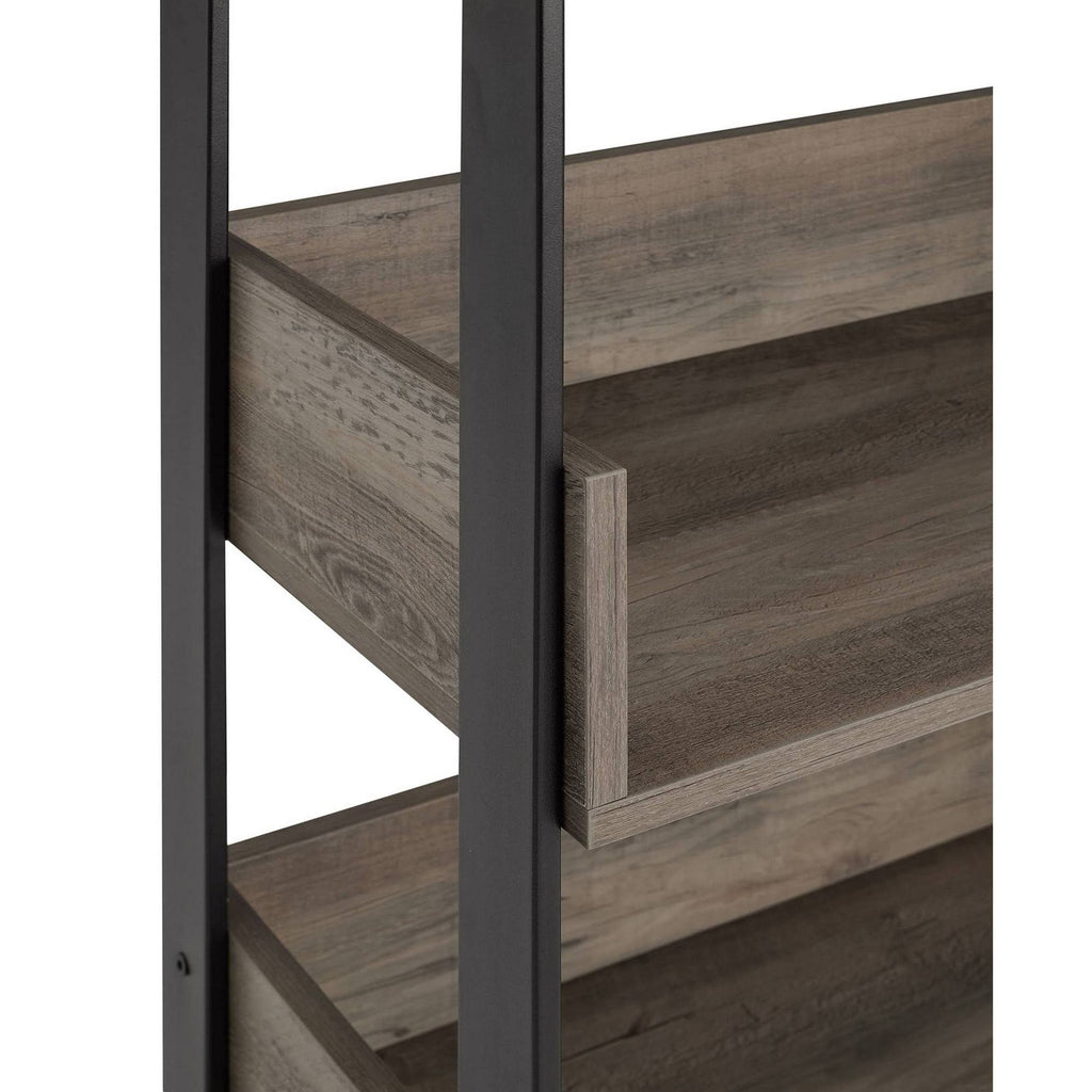 Gray Wash Box Shelf Bookcase U67712