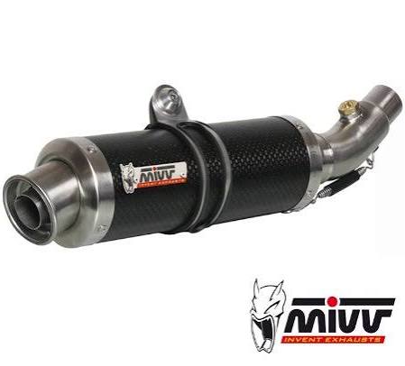 Silencer Exhaust GP Steel Black Suzuki Gladius X372746