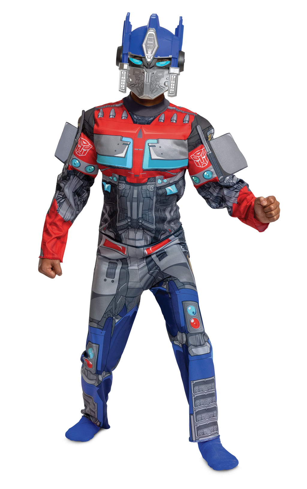 Boys Size Medium (8-10) Optimus Prime Classic Muscle Halloween Child Costume O84639
