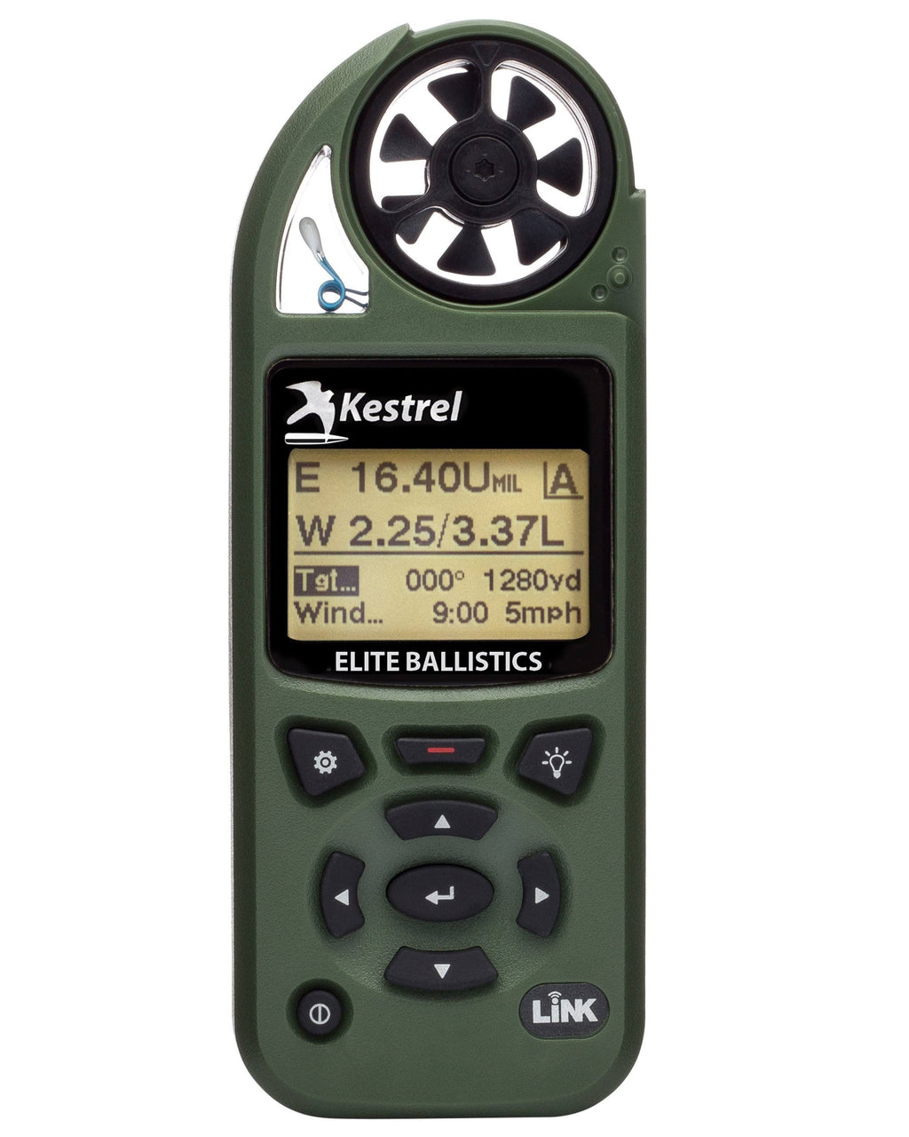 Olive Weather Meter with Applied Ballistics Link E99120