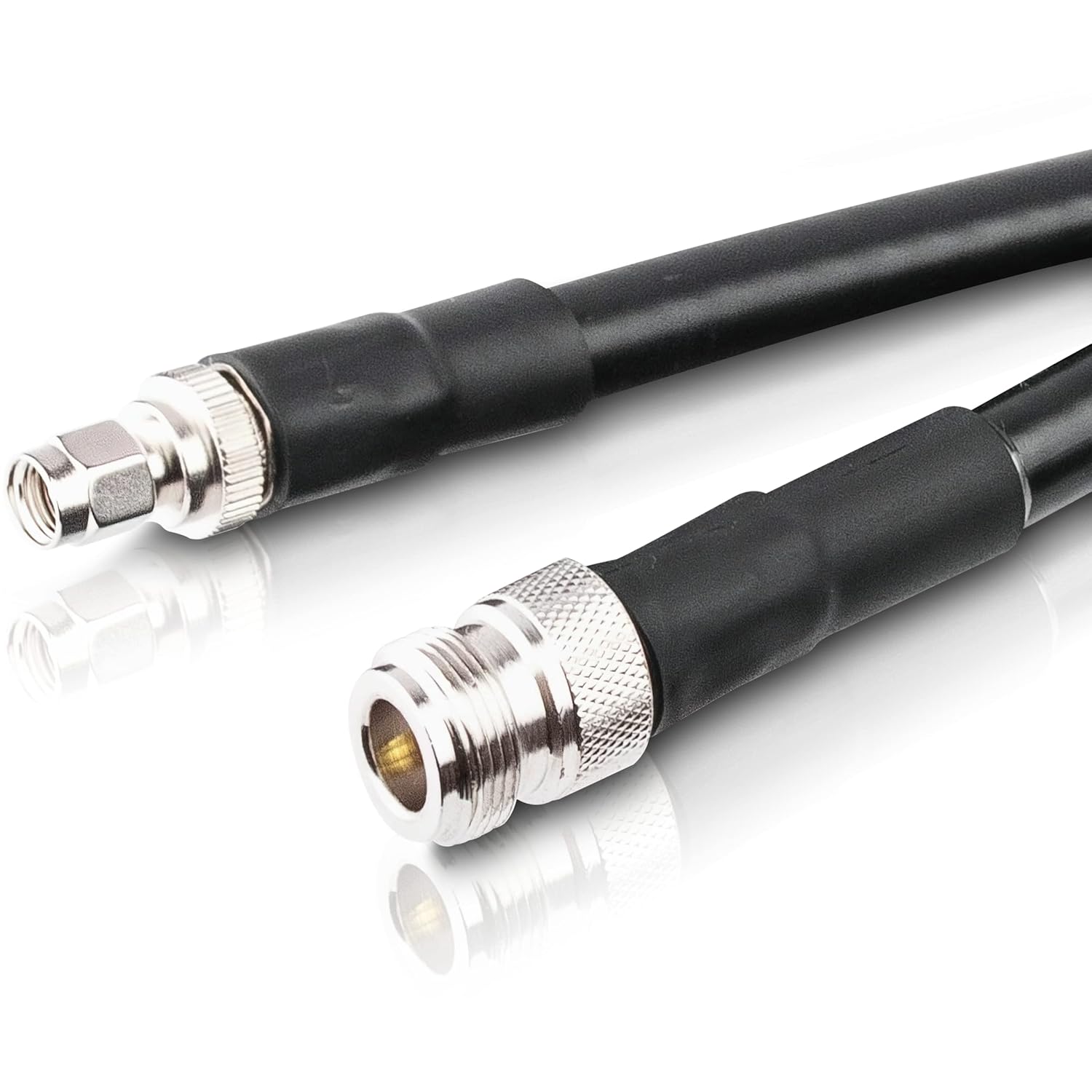 N Type Female to RP-SMA Male 10ft Low Loss Extension Cable Z390