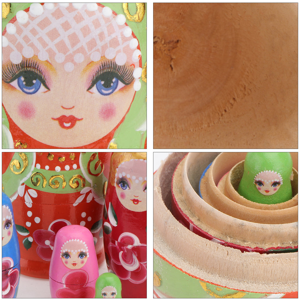 5 Pcs Matryoshka Nesting Dolls R2810