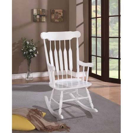 White Rocking Chair L1000