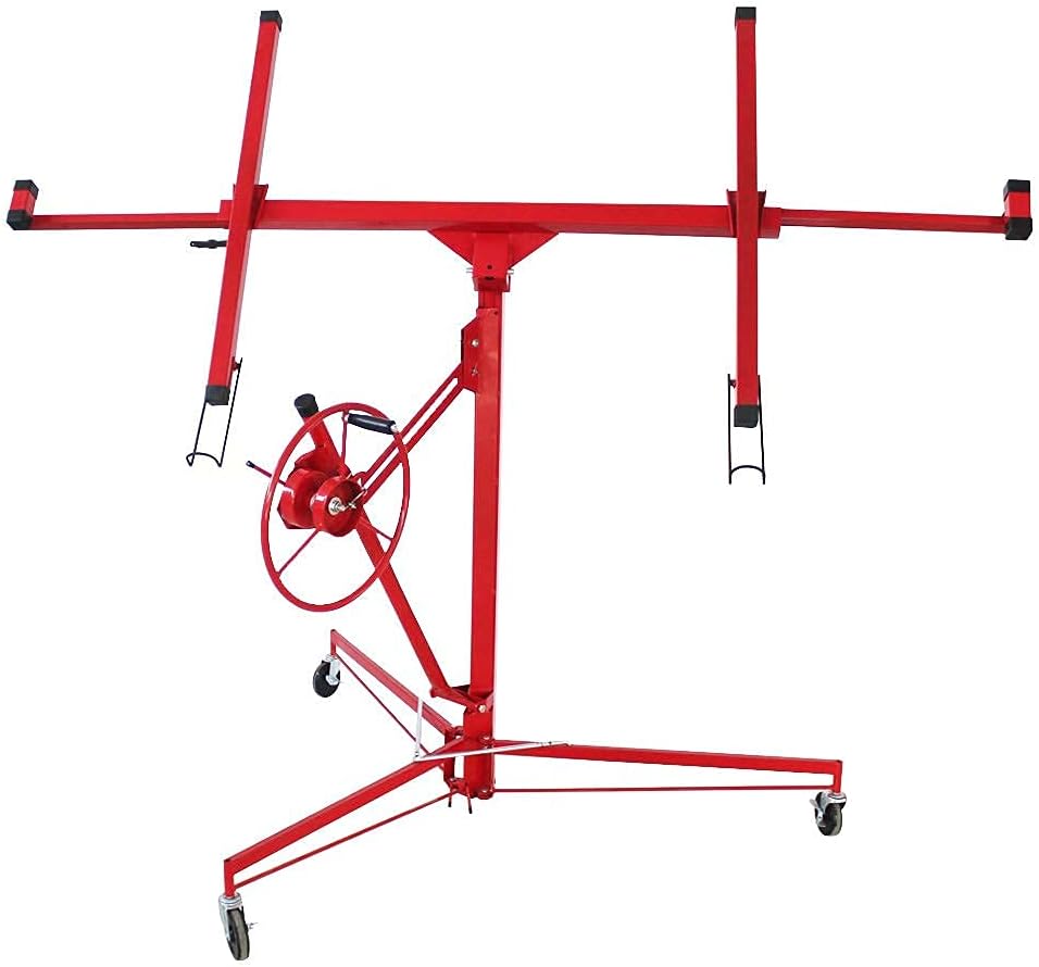 Drywall Lift Panel Hoist with Adjustable Telescopic Arm, 150 lbs I681