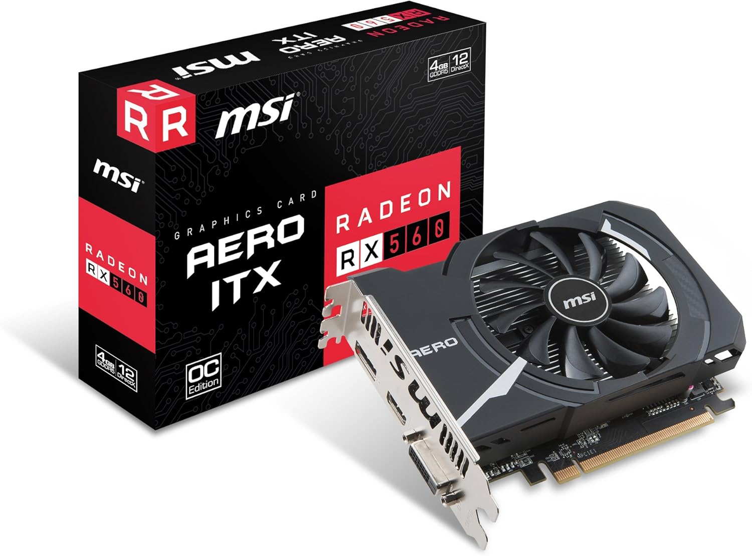 4GB GDDR5 Radeon RX 580 Graphics Card N475