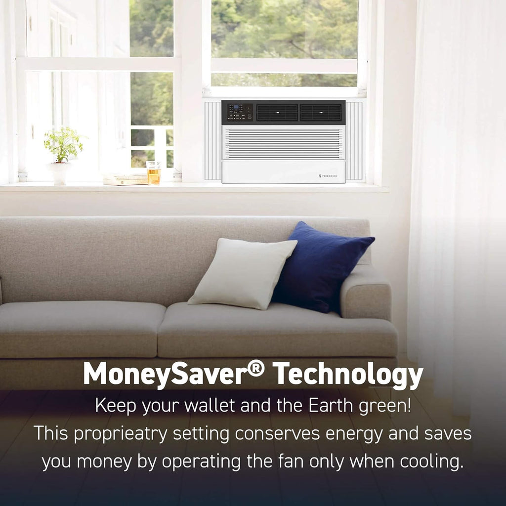 White Smart Air Conditioner Wall & Window Unit, 12,000 BTU N389