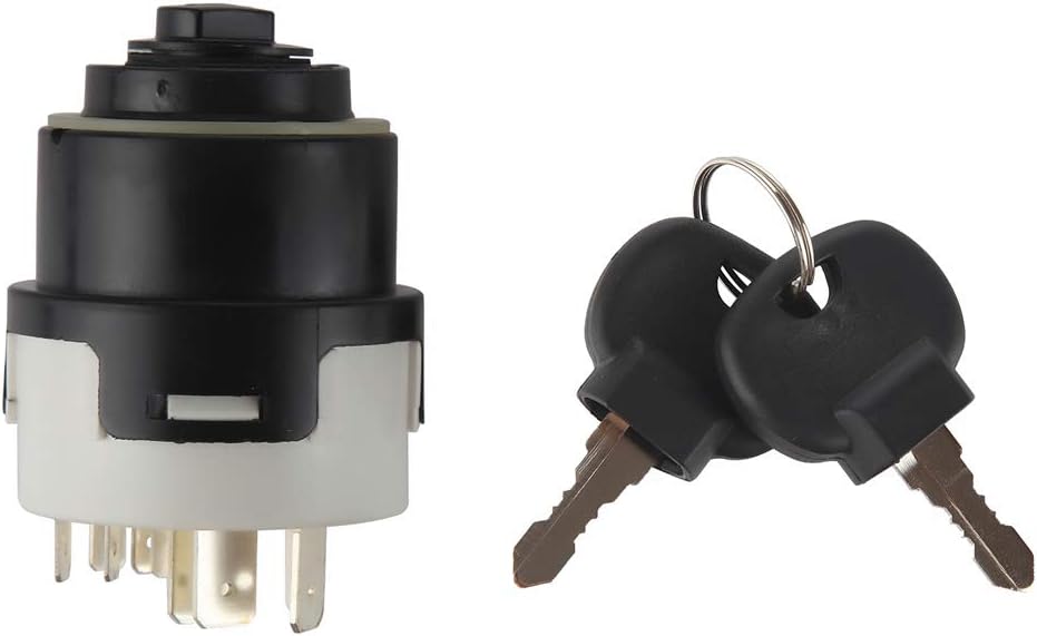 JCB Ignition Switch with 4 Position 9 Terminal 2 Keys C914