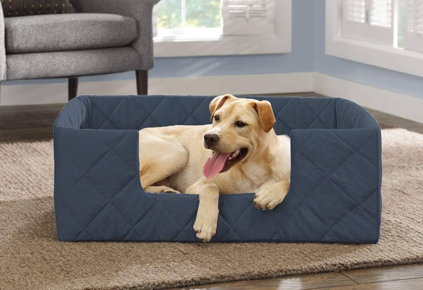 Portable Orthopedic Pet Bed, Storm Blue C2672