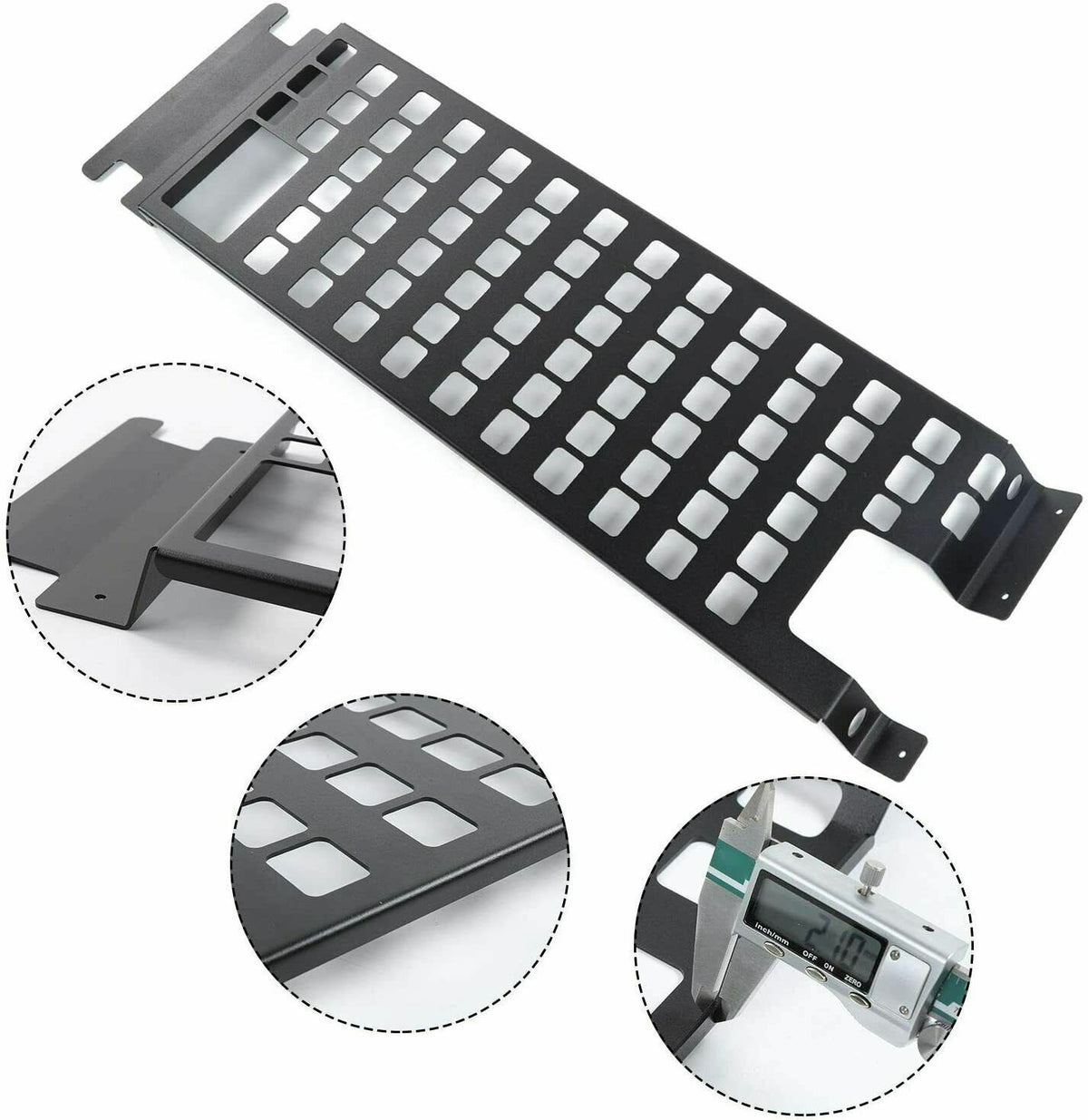 Black Roof Rack Hard Top Molle Luggage Panel Q38781