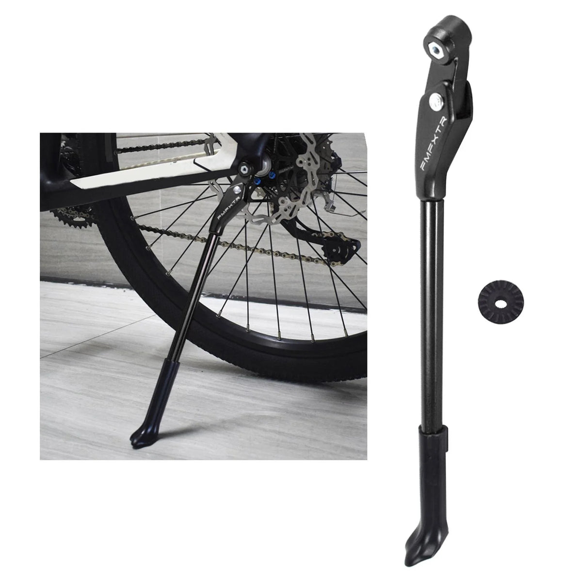 Adjustable Kickstand Mountain BMX Road black O435
