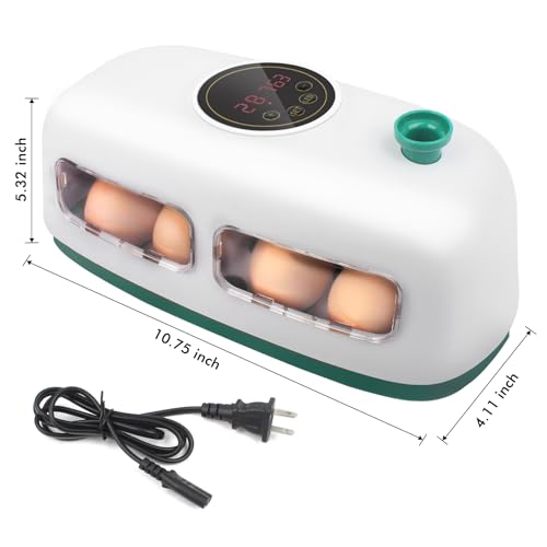 12-24 Poultry Incubator with Automatic Egg Turning and Temperature Control E465