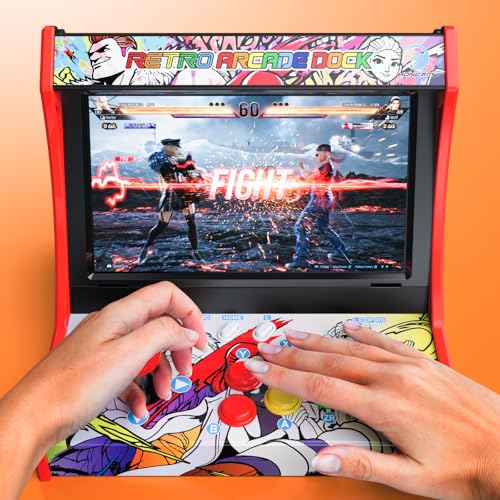 Mini Arcade Cabinet for Nintendo Switch 1/ OLED, Switch 2 Z83576