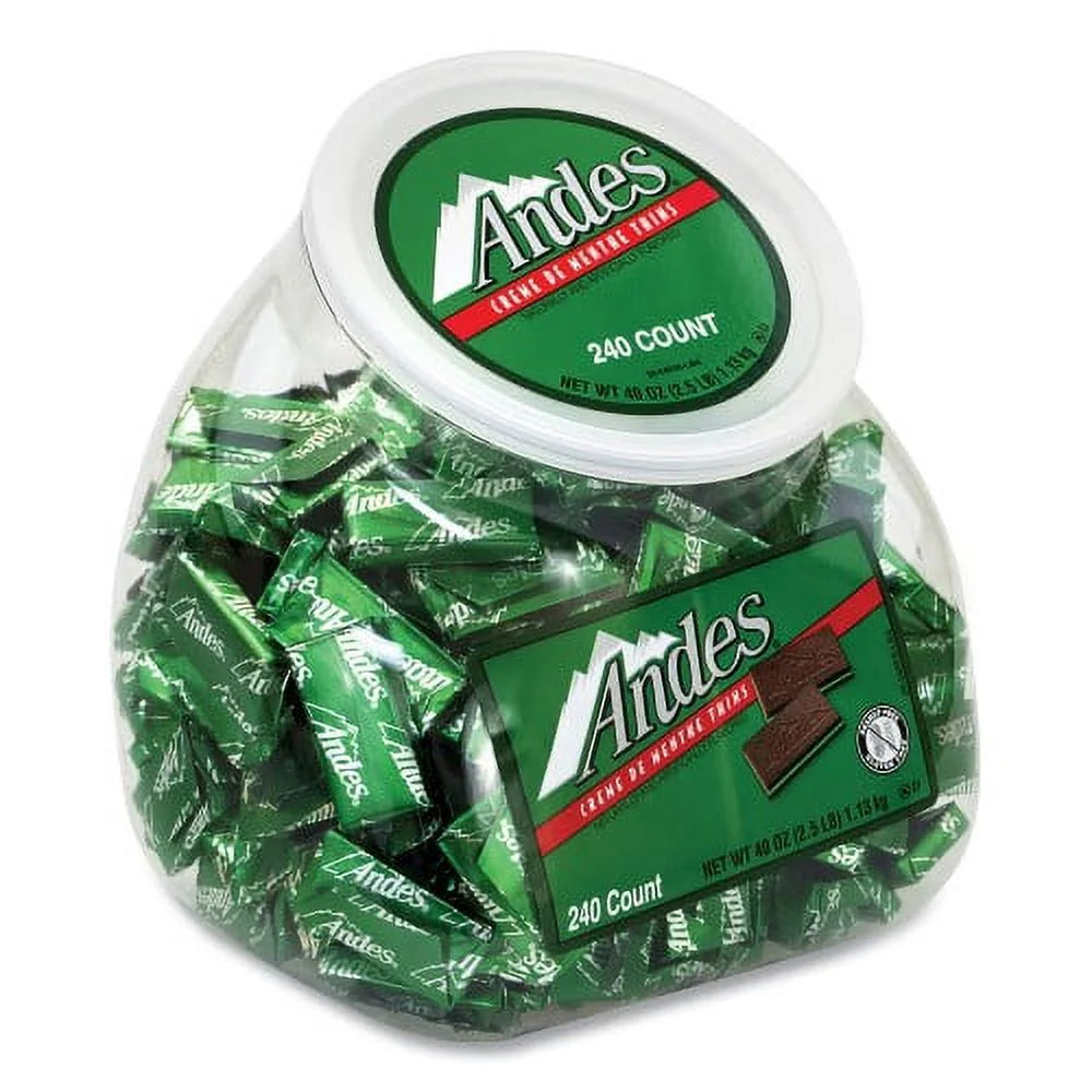 240 Pieces Chocolate Mint Thins X313157