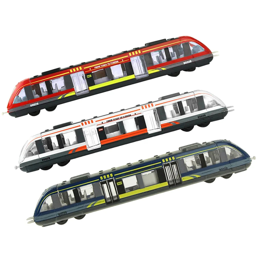 3pcs Simulation Electric Train Toy D80806