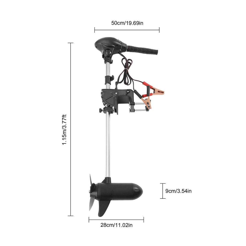 12V 60LB Electric Trolling Motor with LED Display M236347