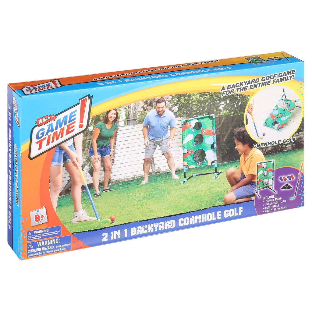 2 in1 Backyard Cornhole and Golf Set O84270