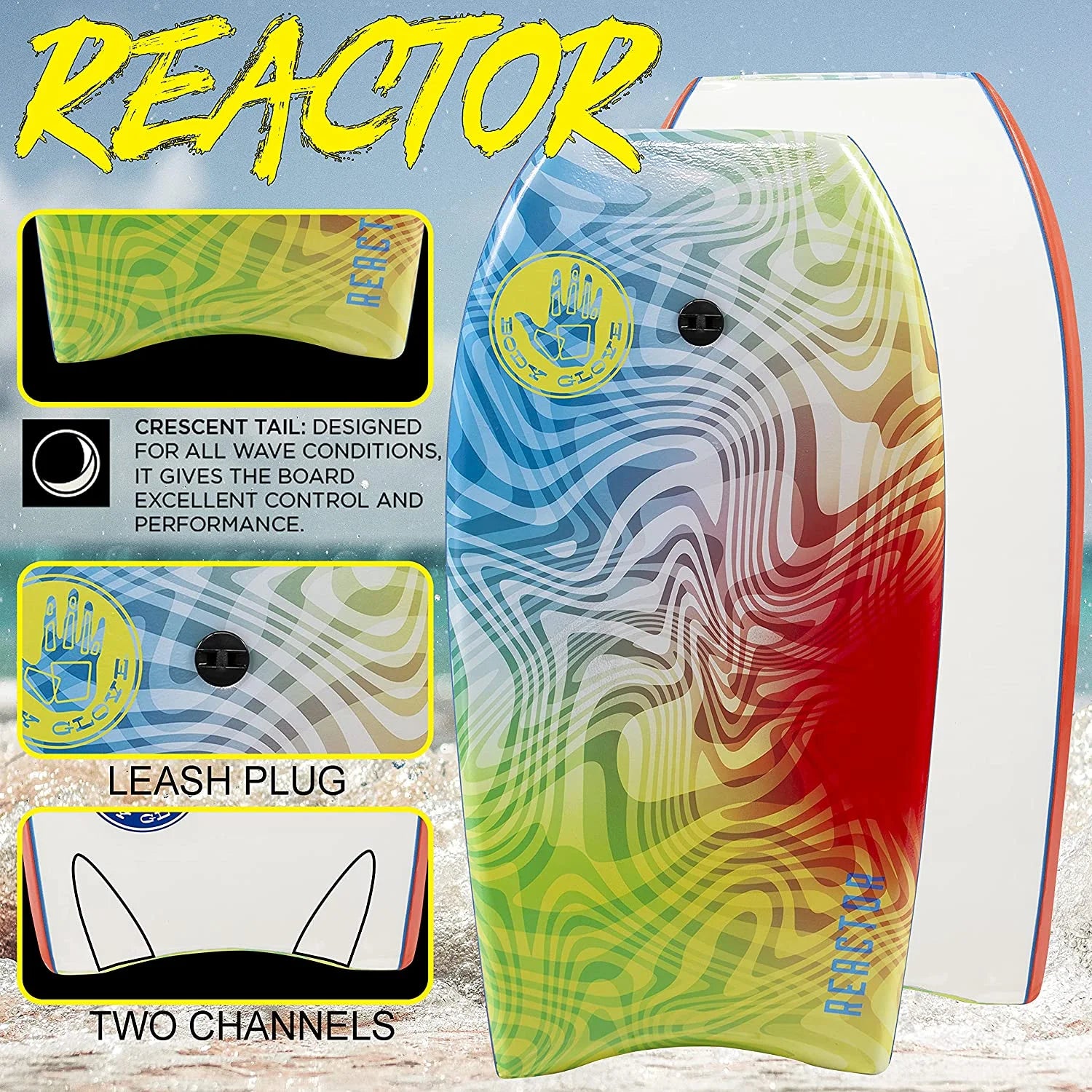 41" Bodyboard with Leash B4246