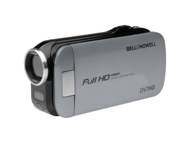 16.0-Megapixel Ultraslim 1080p HD Camcorder Gray D3815