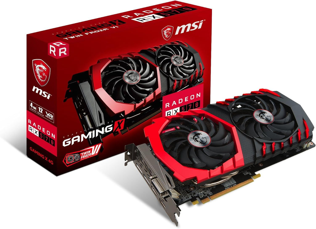 4GB GDDR5 Radeon RX 580 Graphics Card N475