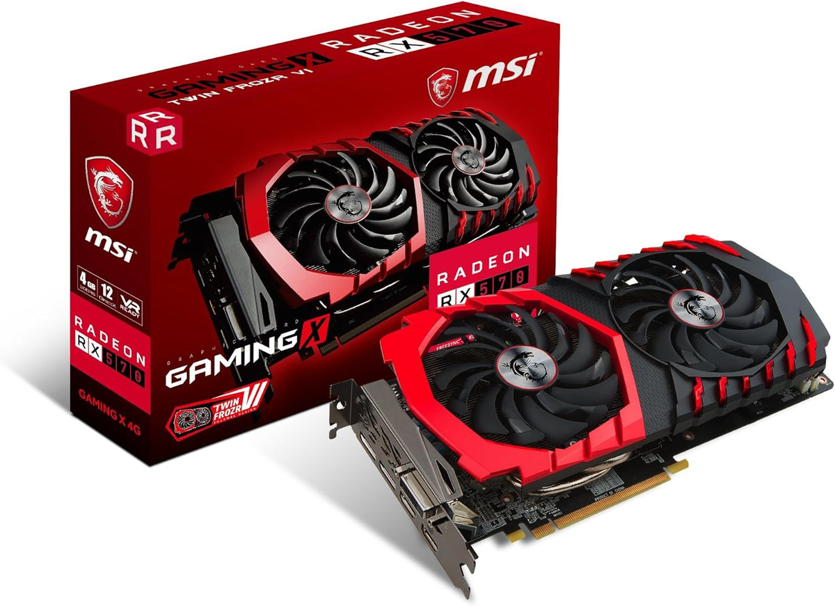 4GB GDDR5 Radeon RX 580 Graphics Card N475