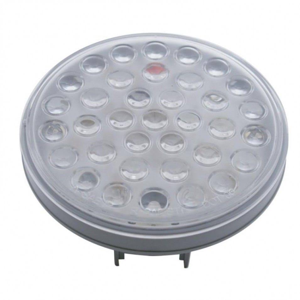 Red LED Stainless Spring Loaded Light Bar with Six 36 LED Lights Y138223