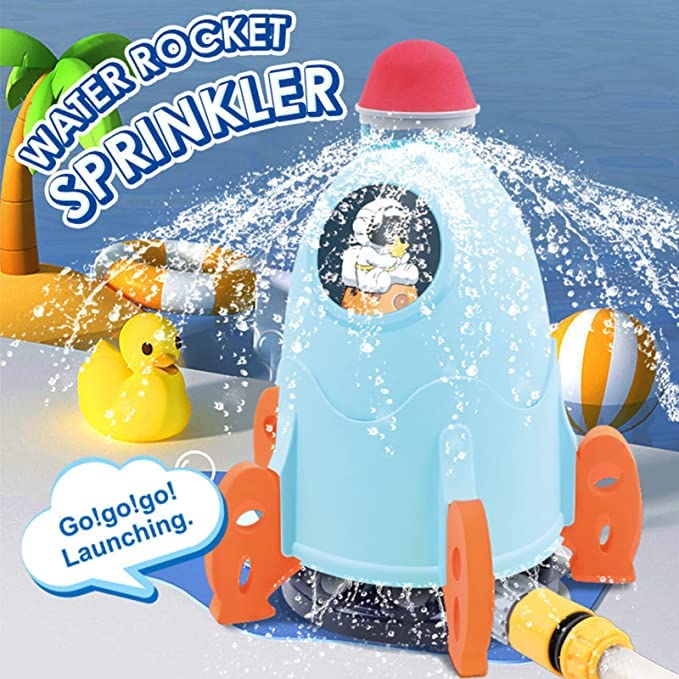 Water Rocket Sprinkler Toy for Kids M514620