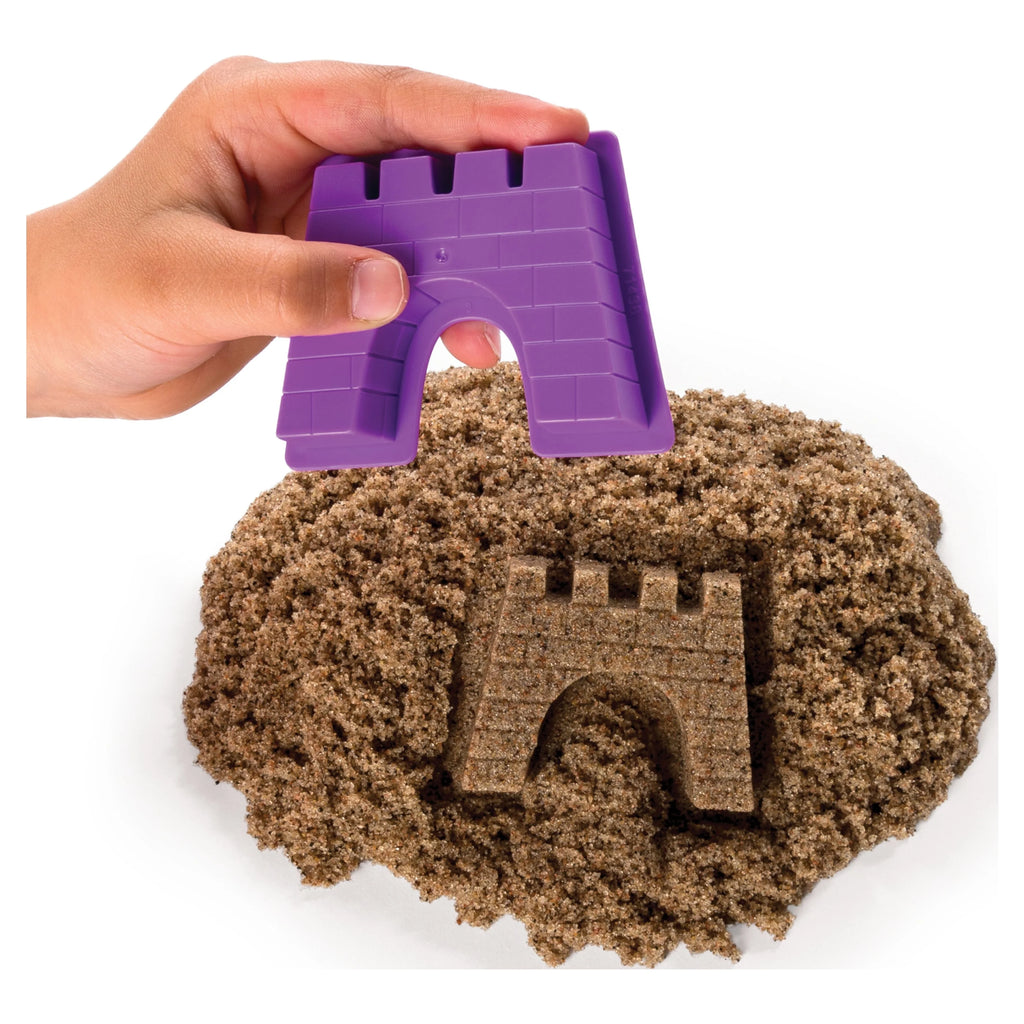 12 oz. All-Natural Kinetic Beach Sand Playset with Castle Molds F8247